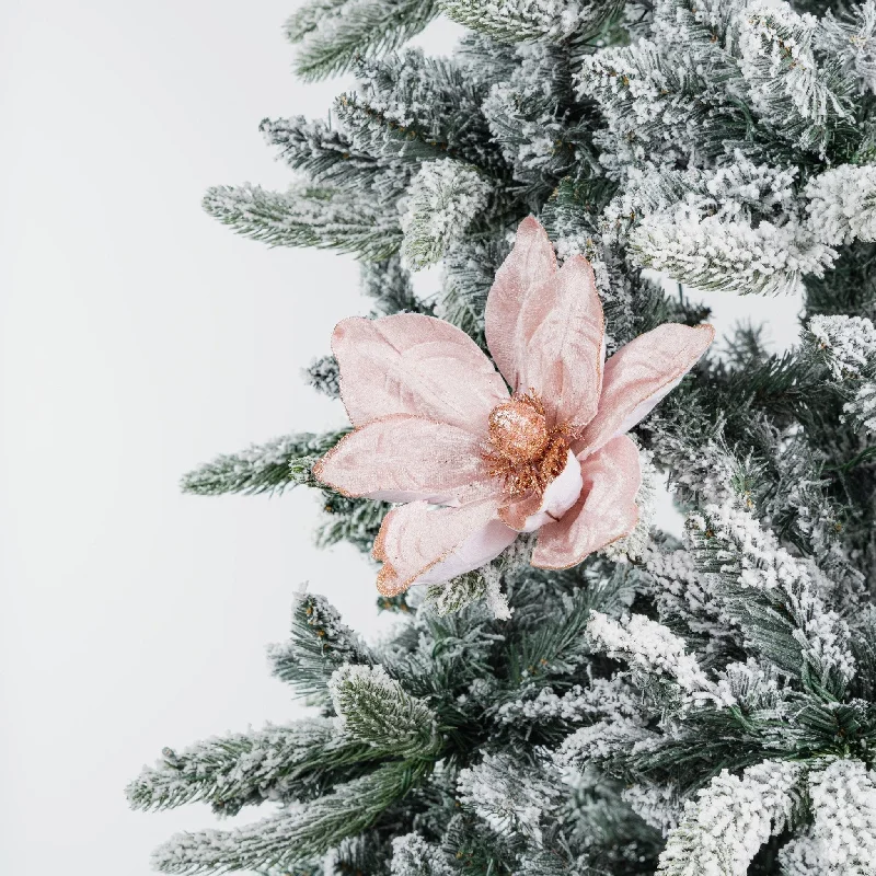 Christmas Cinnamon Rolls Pink Magnolia Christmas Tree Pick