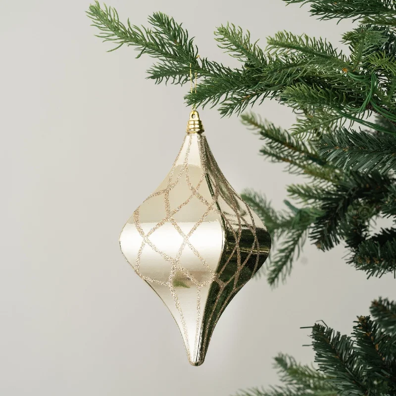 Christmas Wishes Champagne Shuttle with Glitter