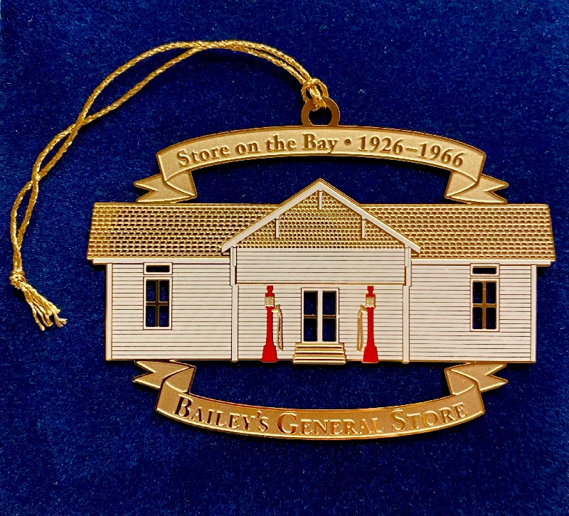 Holiday Treats Historic Bailey's General Store on the Bay Christmas Ornament