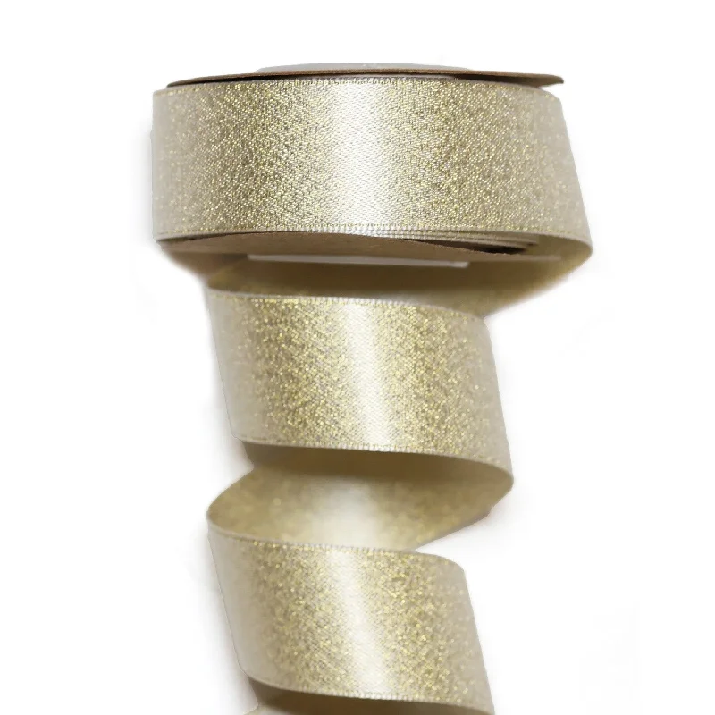 Christmas Cookies Recipe 22mm x 5M Champagne Satin Ribbon 2205004