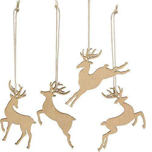 Christmas Movie Night 24/Box, Reindeer Ornaments