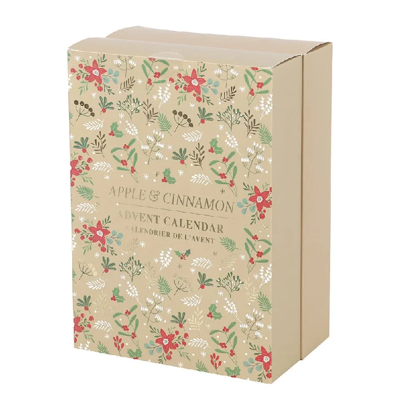 Christmas Frosty Weather 24-day Candle Advent Calendar in Apple Cinnamon Scent ACL005 Christmas Frosty Weather 24-day Candle Advent Calendar in Apple Cinnamon Scent ACL005