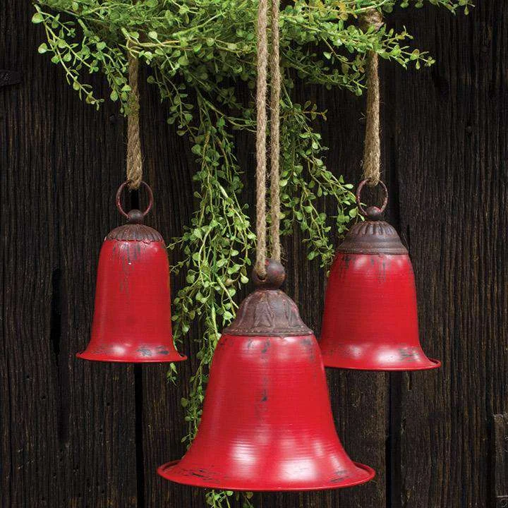 Festive Season 3/Set, Red Metal Bells