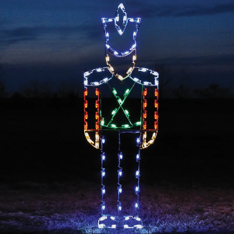 Holiday Cheer 8 Ft Toy Soldier  (1403-N)