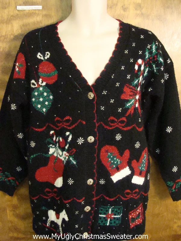 Christmas Chilly Nights 80s Decorations Festive Ugly Christmas Sweater