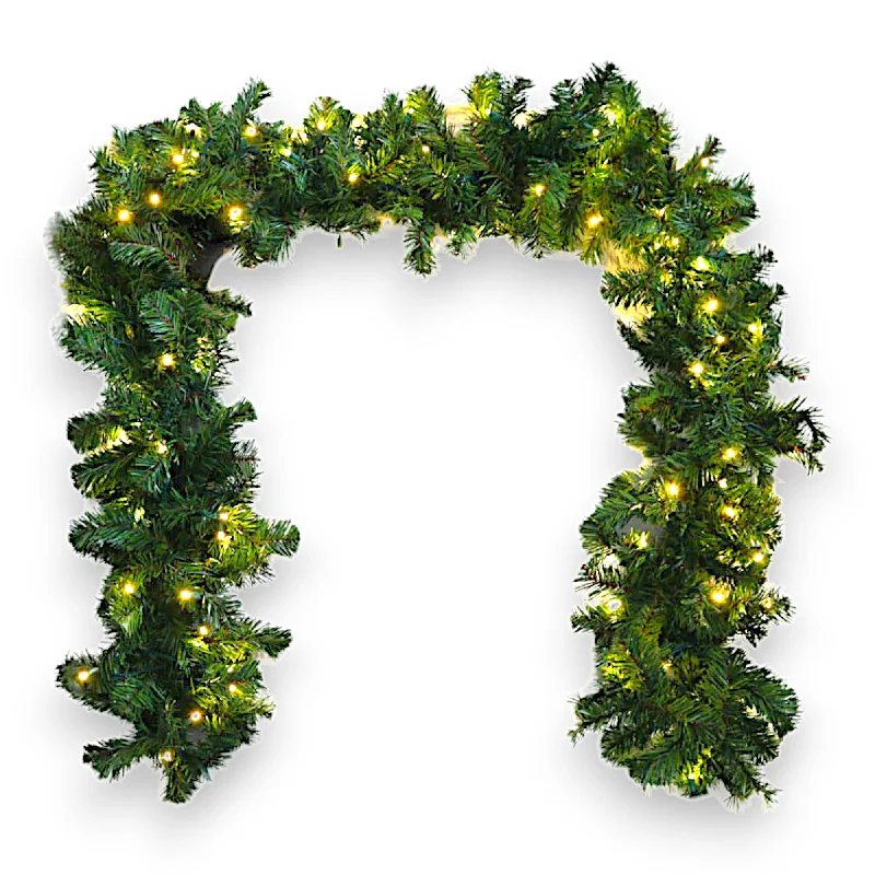 Christmas Pajamas 9' x 14" Commercial Garland