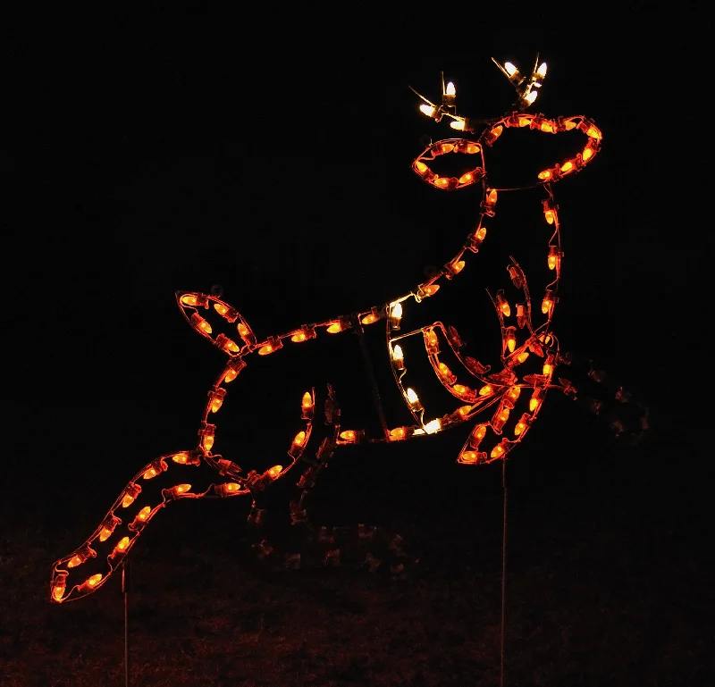 Christmas Market Lead Reindeer Motif  (1212-N)