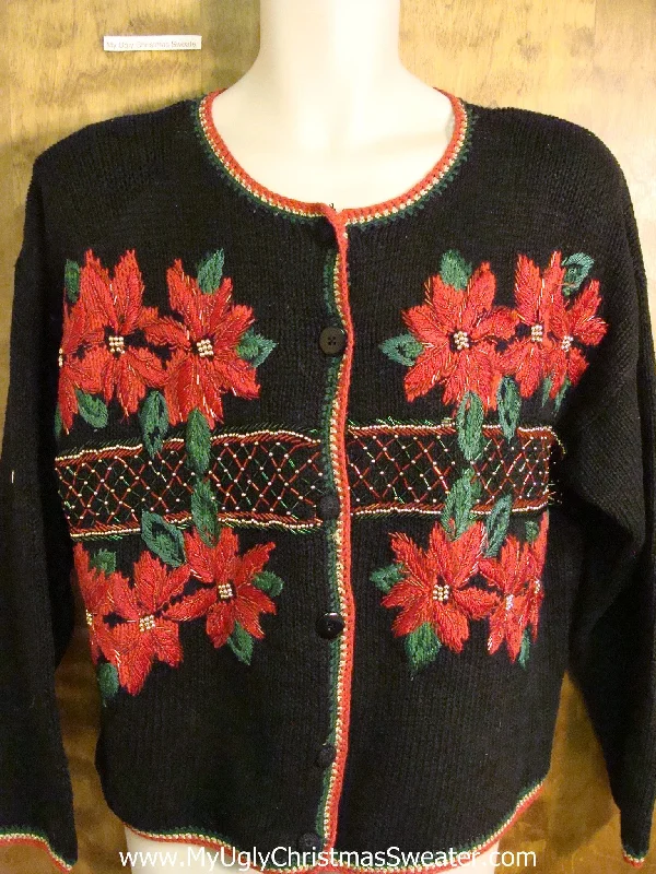 Christmas Jolly Time Bad Christmas Sweater with Padded Shoulders
