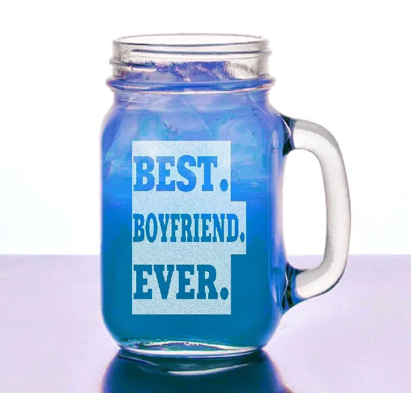 Christmas Toy Drive Best Boyfriend Ever Valentine s Gift Idea Mason Jar Mug Engraved Personalized Beer Glass from Girlfriend for bf Trendy and Cool Christmas Toy Drive Best Boyfriend Ever Valentine s Gift Idea Mason Jar Mug Engraved Personalized Beer Glass from Girlfriend for bf Trendy and Cool