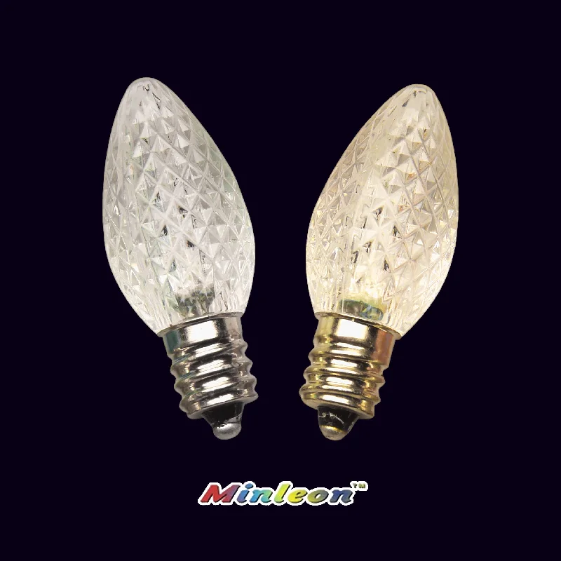 Christmas Handmade Gifts C7 Faceted LED Bulbs - Twinkle