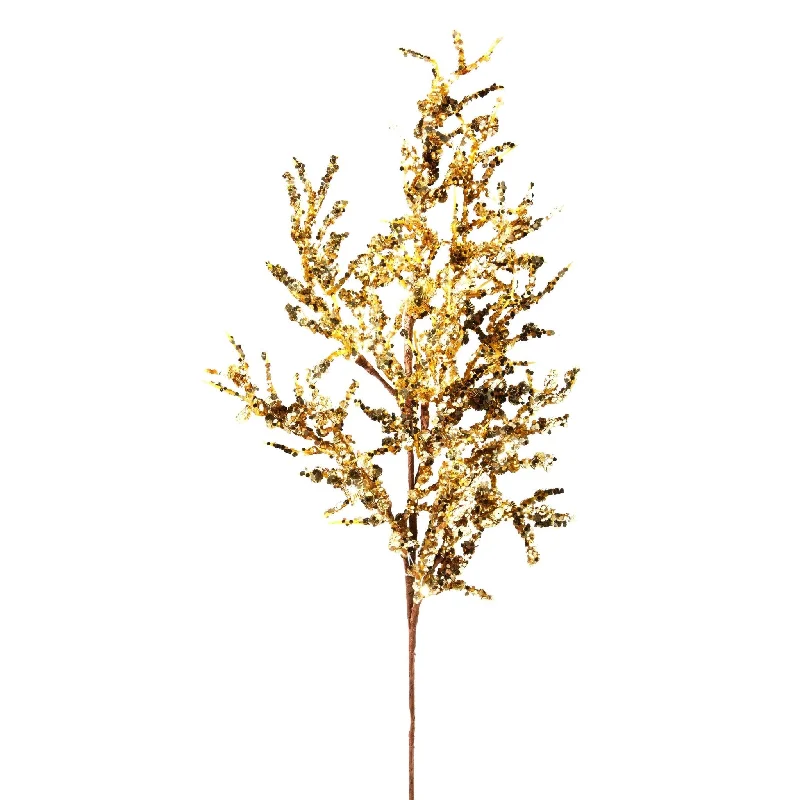 Christmas Cinnamon Scent Gold Sequins Pick
