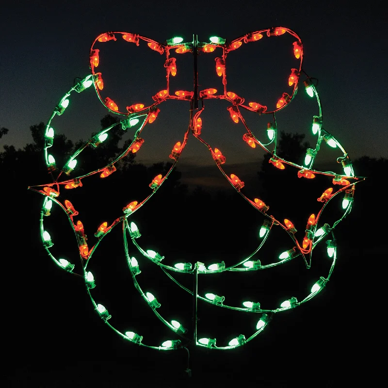 Christmas Wonderland Christmas Wreath (1640-N)