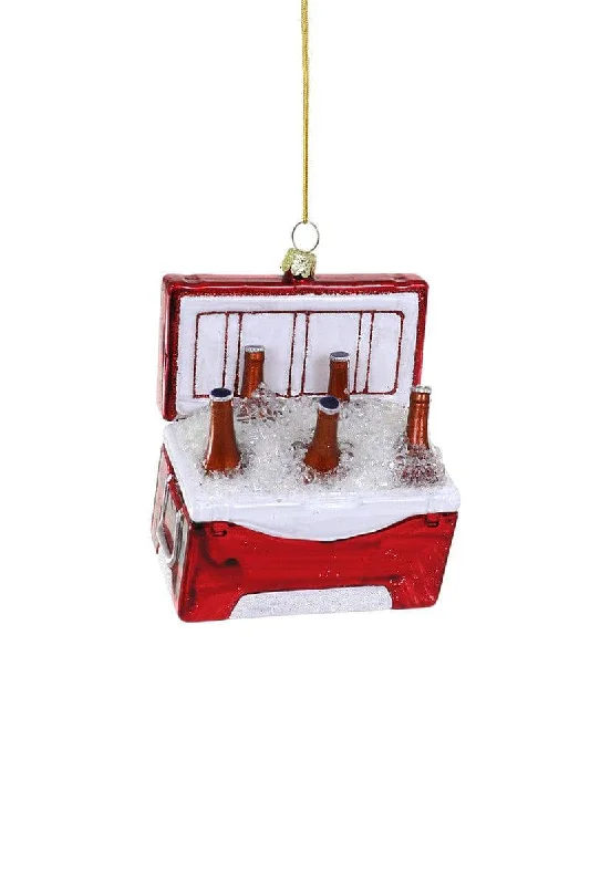 Christmas Dinner Recipes Cody Foster - Ornament - Cooler of Beer