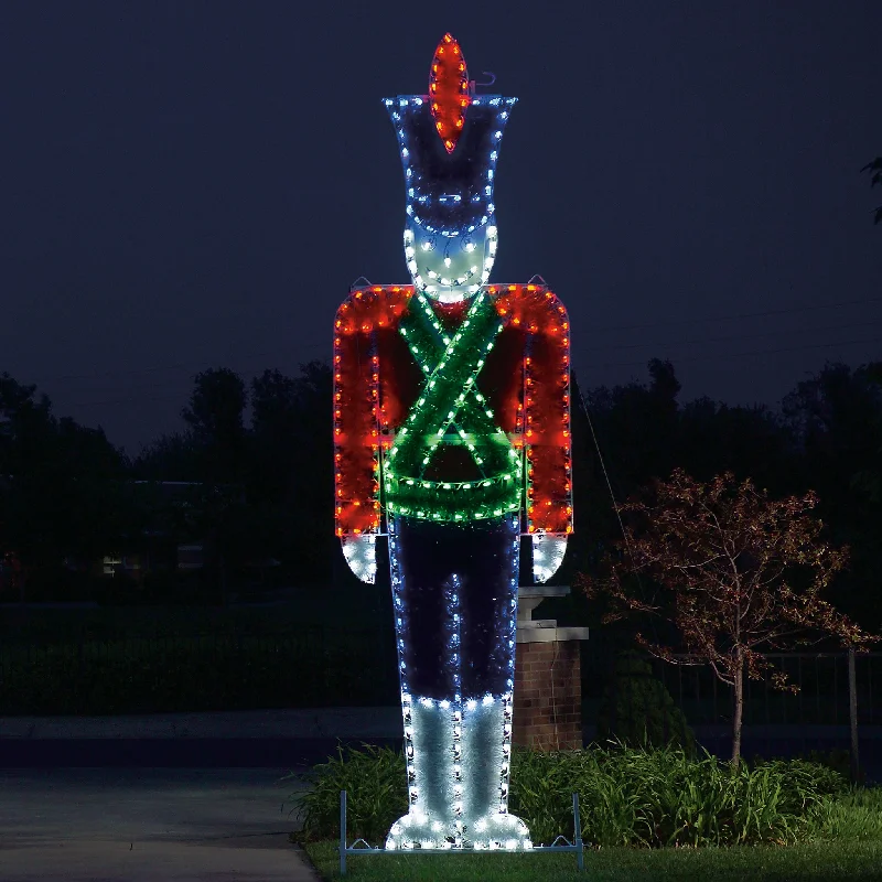 Christmas Snowflakes Commercial Toy Soldier (1415-N) *SOLD OUT FOR 2024 SEASON -Pre order now for next year* Christmas Snowflakes Commercial Toy Soldier (1415-N) *SOLD OUT FOR 2024 SEASON -Pre order now for next year*
