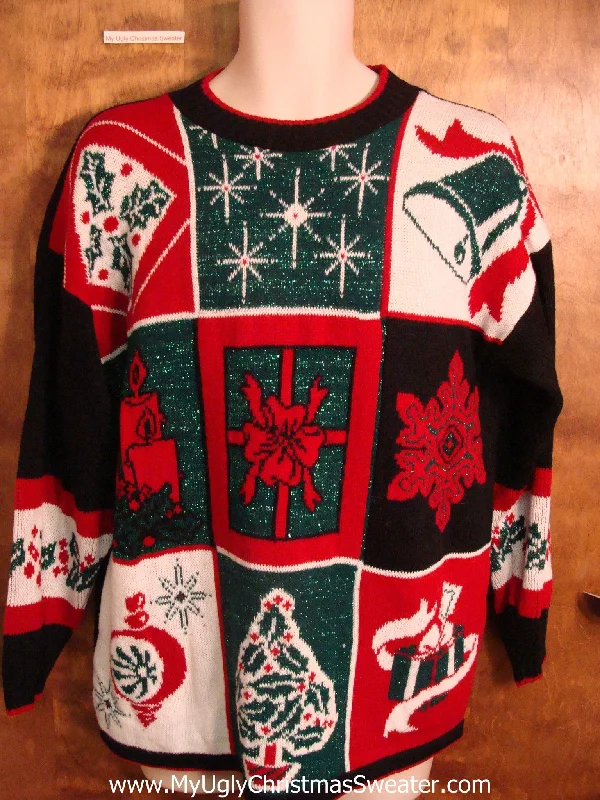 Christmas Magic Cute Acrylic 80s Horrible Holiday Sweater