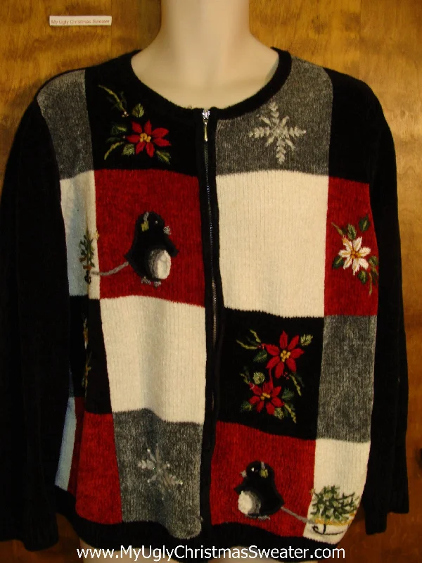 Christmas Handmade Gifts Either Penguins or Rats Cute Xmas Sweater
