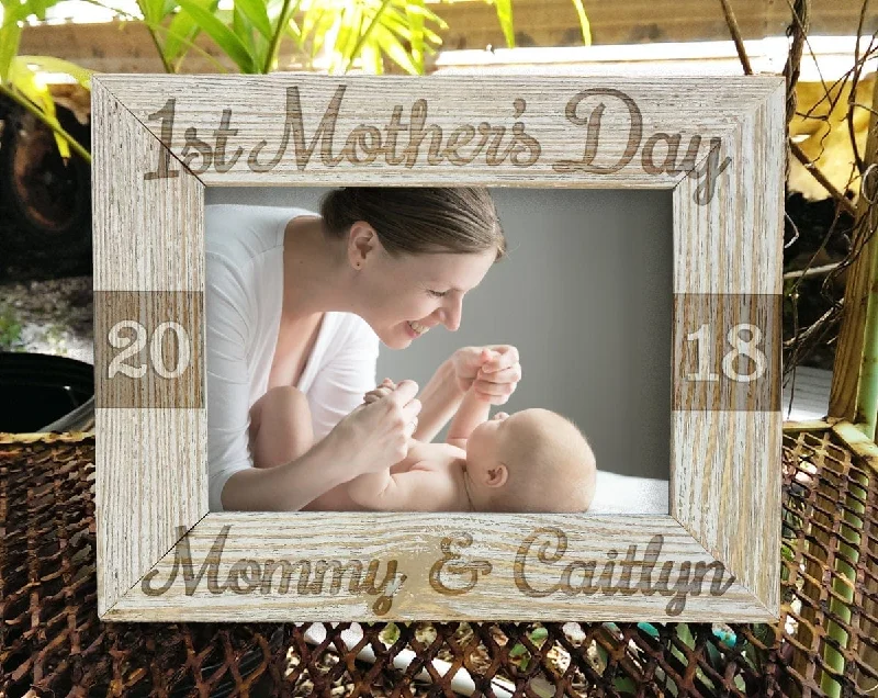 Christmas Frosty Weather First Mothers Day Personalized Mommy and Me Picture Frame Mother Daughter Gift for Godmother Baby Shower Gift Idea Custom Engraved Frames Christmas Frosty Weather First Mothers Day Personalized Mommy and Me Picture Frame Mother Daughter Gift for Godmother Baby Shower Gift Idea Custom Engraved Frames