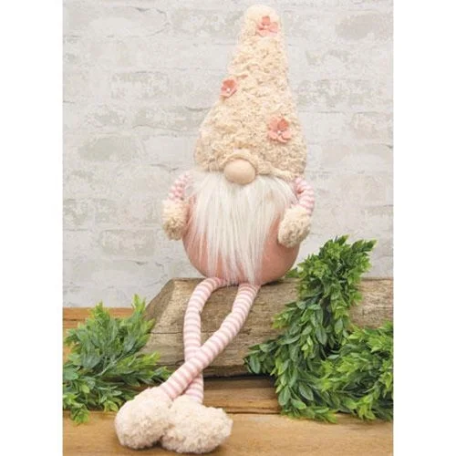 Christmas Market Flower Hat Dangle Leg Spring Gnome
