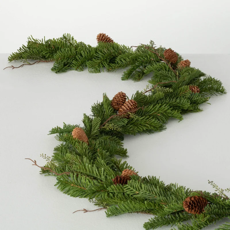 Christmas Shopping Soft Touch Pine Garland