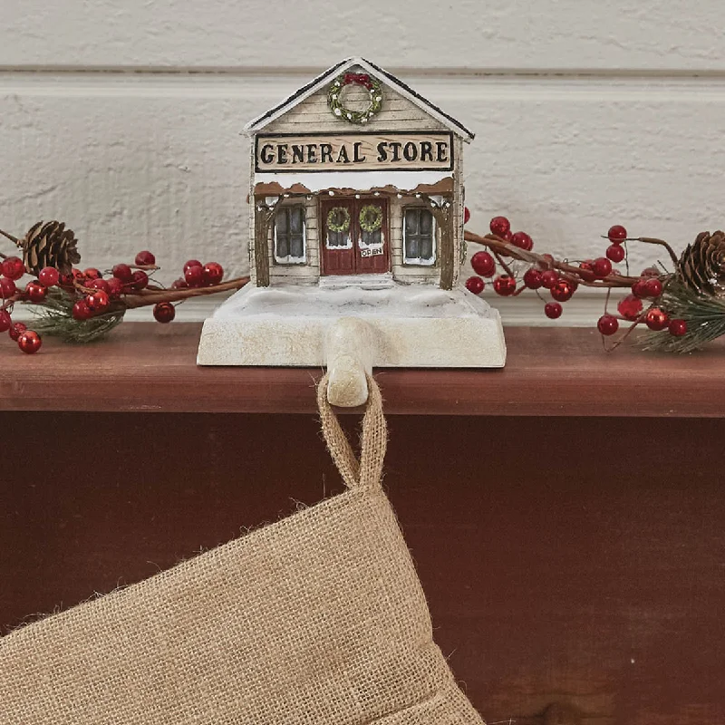 Christmas Tree Glitter General Store Stocking Hanger  - Park Designs