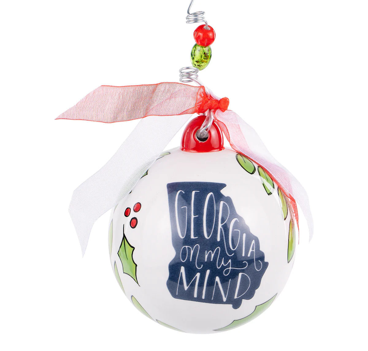 Christmas Snowy Pathways Glory Haus - Ornament - Georgia on my Mind
