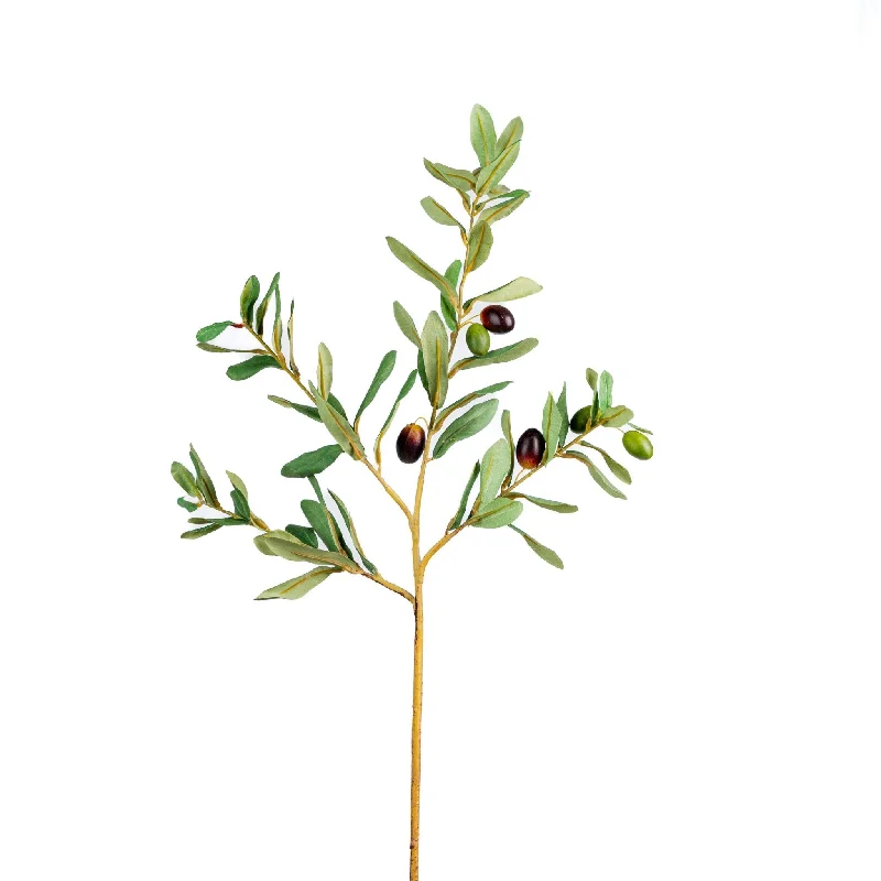 Christmas Shopping Green Olive Branch Filler