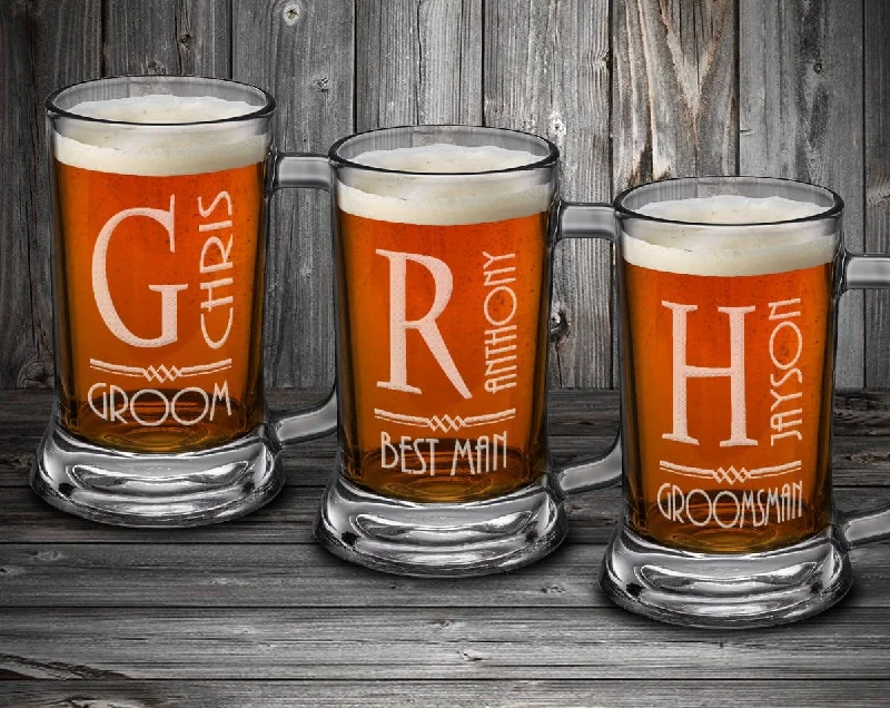 Christmas Lights Display Groomsmen Personalized Wedding Beer Glasses for Him Daddy Birthday Gift Godfather Beer Mug Gift Engraved Father in Law Best Man Glass Gifts Christmas Lights Display Groomsmen Personalized Wedding Beer Glasses for Him Daddy Birthday Gift Godfather Beer Mug Gift Engraved Father in Law Best Man Glass Gifts