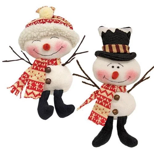 Christmas Feast Happy Snowman, 2 Asstd. sold individually