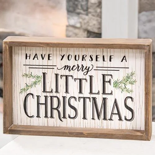 Christmas Candy Gift Have Yourself A Merry Little Christmas Sign