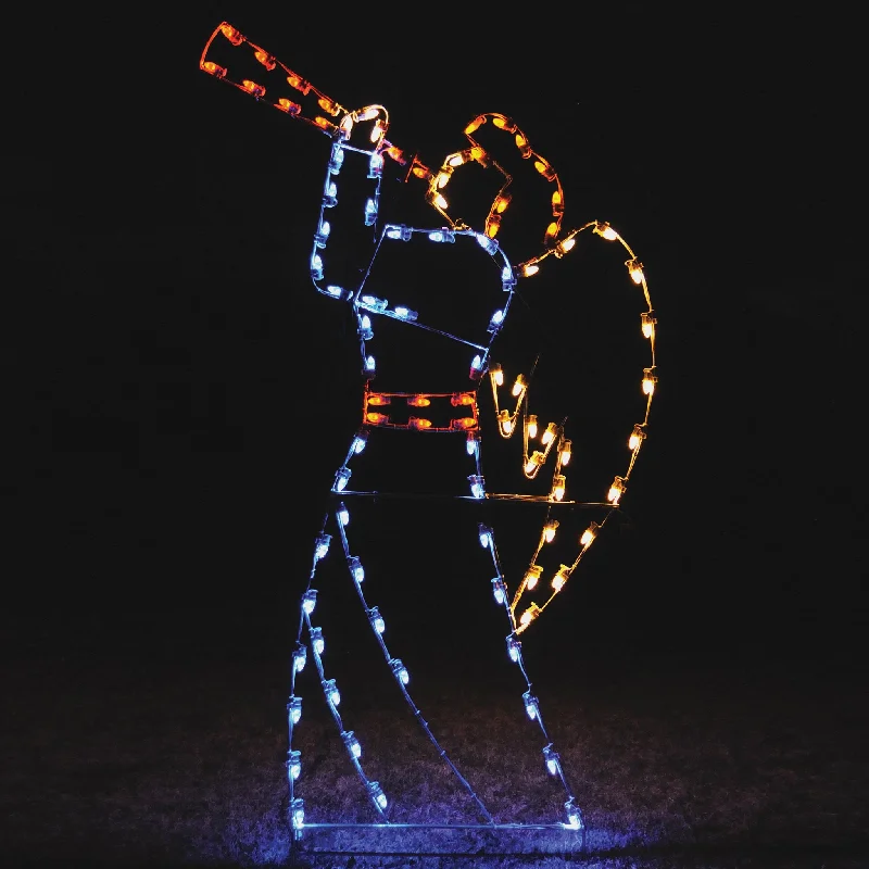 Christmas Candles Heralding Angel (1307-N)