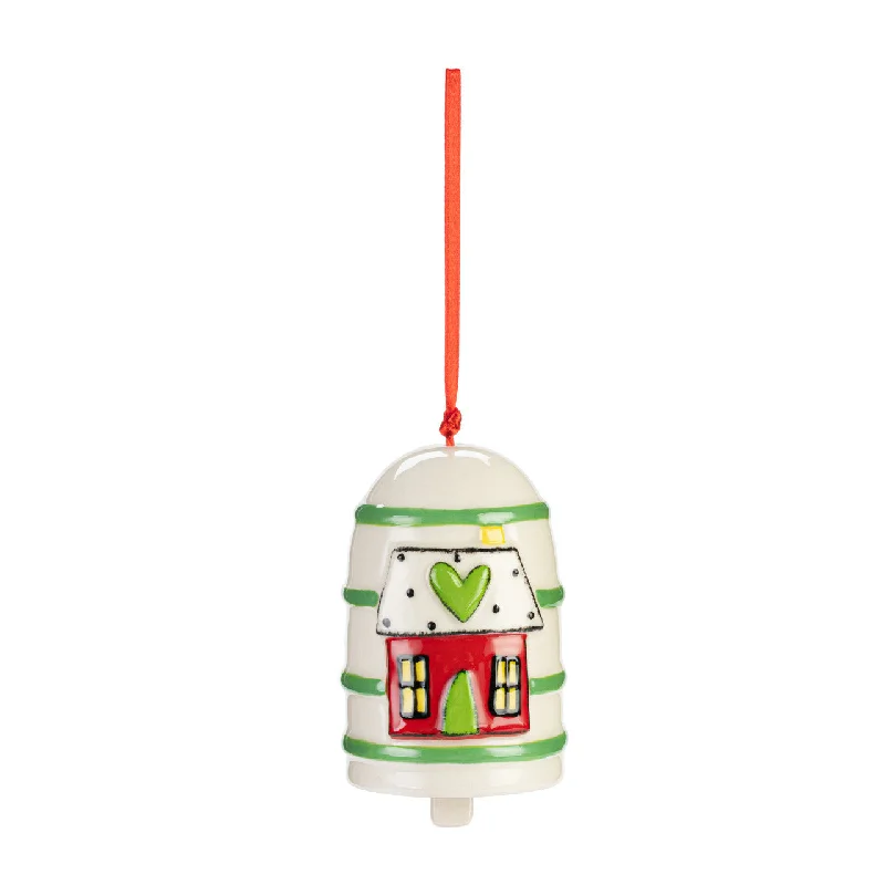 Christmas Winter Nights Holiday Bell - First Christmas Ornament