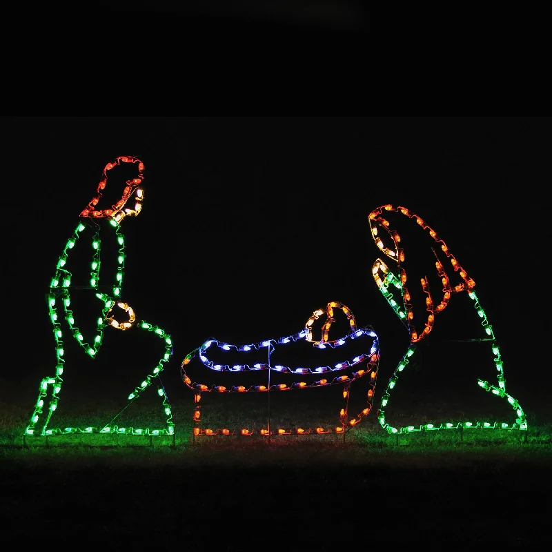 Christmas Magic Joseph, Mary and Baby Jesus Motif  (1301-N)