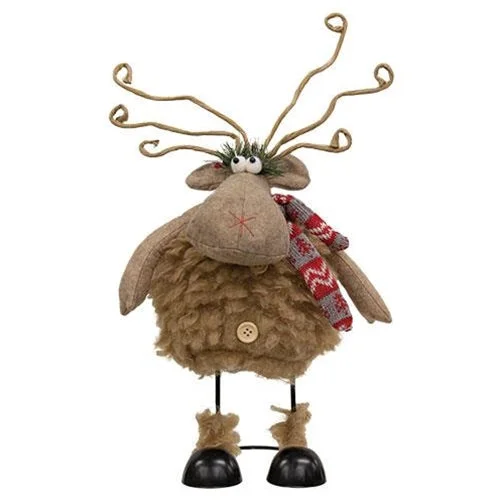 Christmas Stocking Stuffers Large Fuzzy Wobble Moose