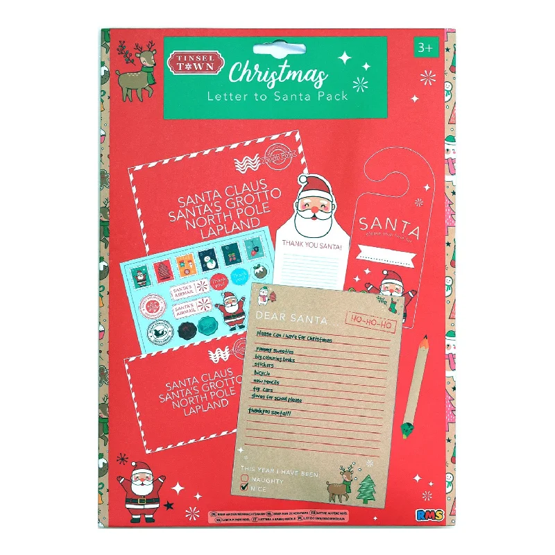 Christmas Dinner Letter to Santa Writing Set