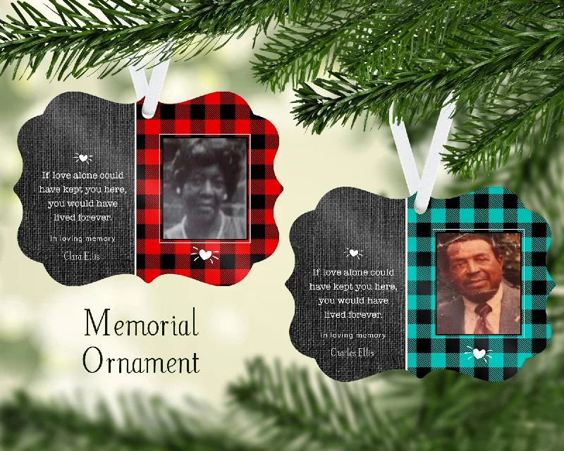 Christmas Holiday Excitement Memorial Ornament with FREE Satin Gift Pouch