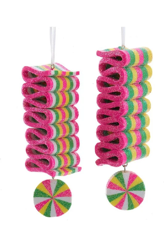 Christmas Shopping Neon Colored Candy Ornaments (Asst 2)