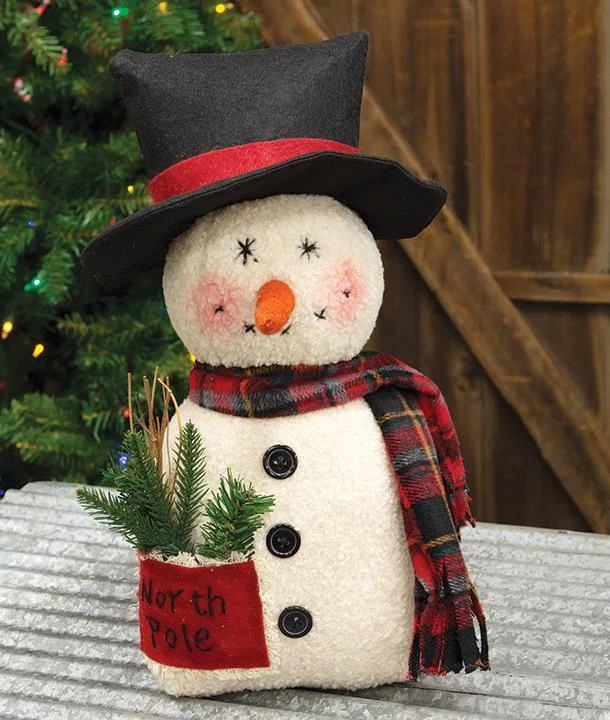 Christmas Magical Moments North Pole Snowman, 15"