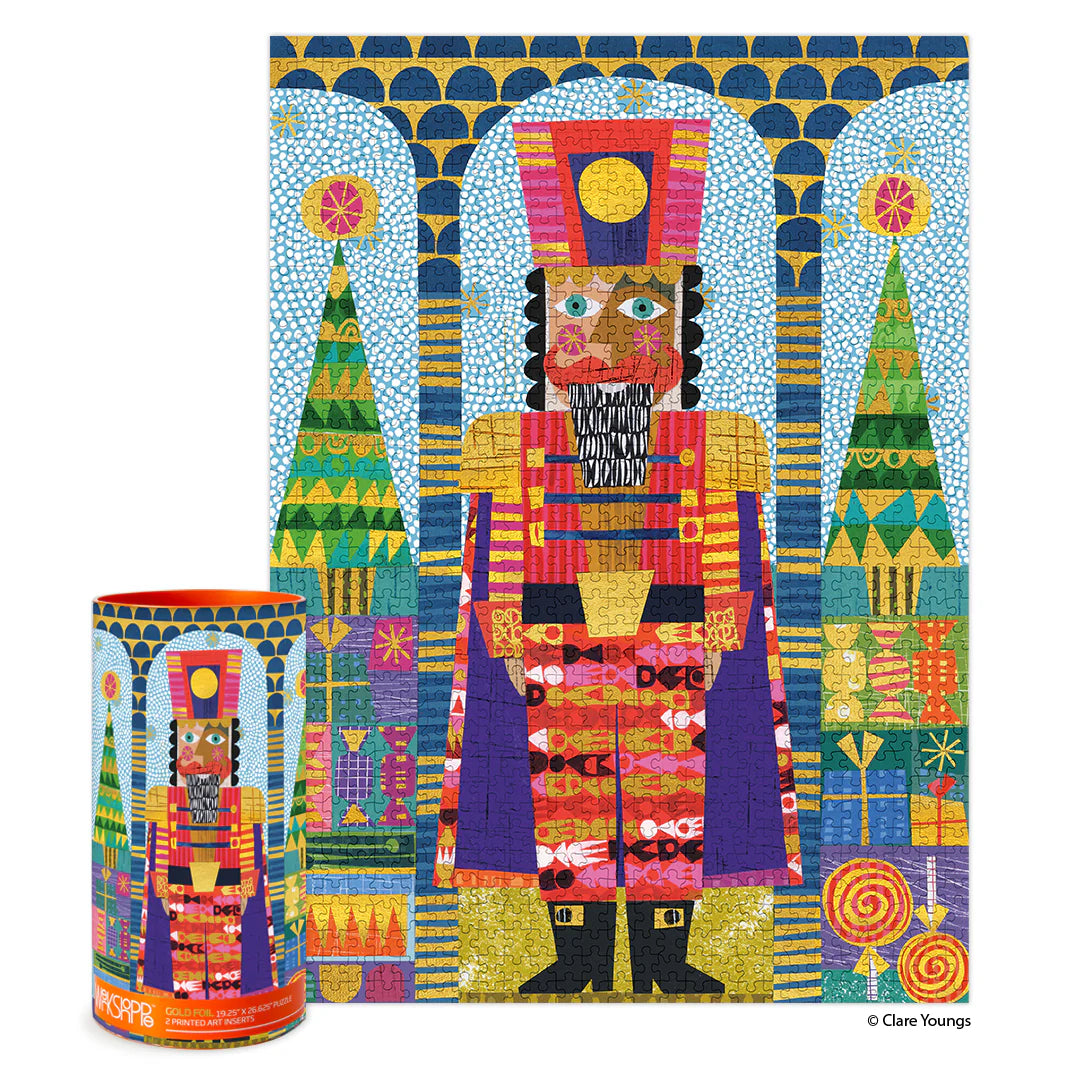 Christmas Caroling Nutcracker - 1000 Piece Puzzle