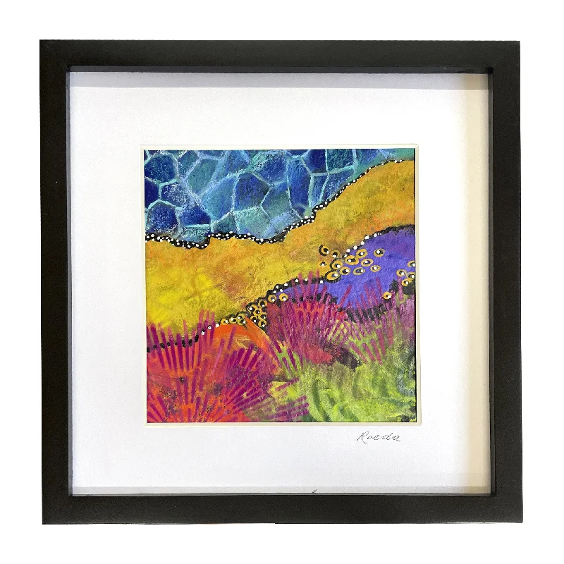 Christmas Cheer Original Framed Painting by Carol (No. 236)