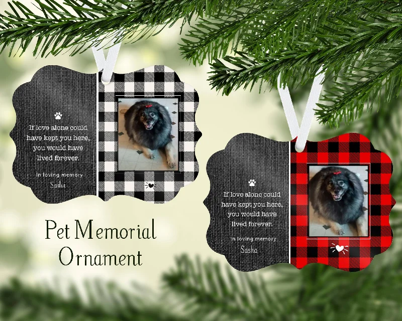 Christmas Magical Moments Pet Memorial Ornament with FREE Satin Gift Pouch
