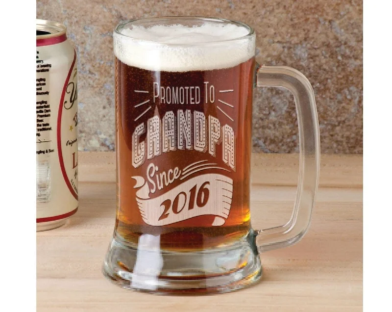 Christmas Candles Promoted to Grandpa Since 2020 Retro Beer Mug 16 Oz Engraved Glass New Grandfather Fathers Day Gift Idea Etched Amouncement Gift Papa Pops Christmas Candles Promoted to Grandpa Since 2020 Retro Beer Mug 16 Oz Engraved Glass New Grandfather Fathers Day Gift Idea Etched Amouncement Gift Papa Pops
