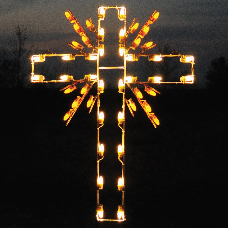 Christmas Holiday Songs Radiant Cross  (1072-N)