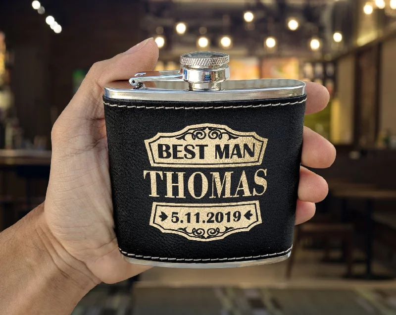 Christmas Tree Shopping Retro Classy Customize Black Leather Flask with Gold Engraving for Wedding Birthday Gift for Dad Husbands Present Unique Wife Gifts Best Man Christmas Tree Shopping Retro Classy Customize Black Leather Flask with Gold Engraving for Wedding Birthday Gift for Dad Husbands Present Unique Wife Gifts Best Man