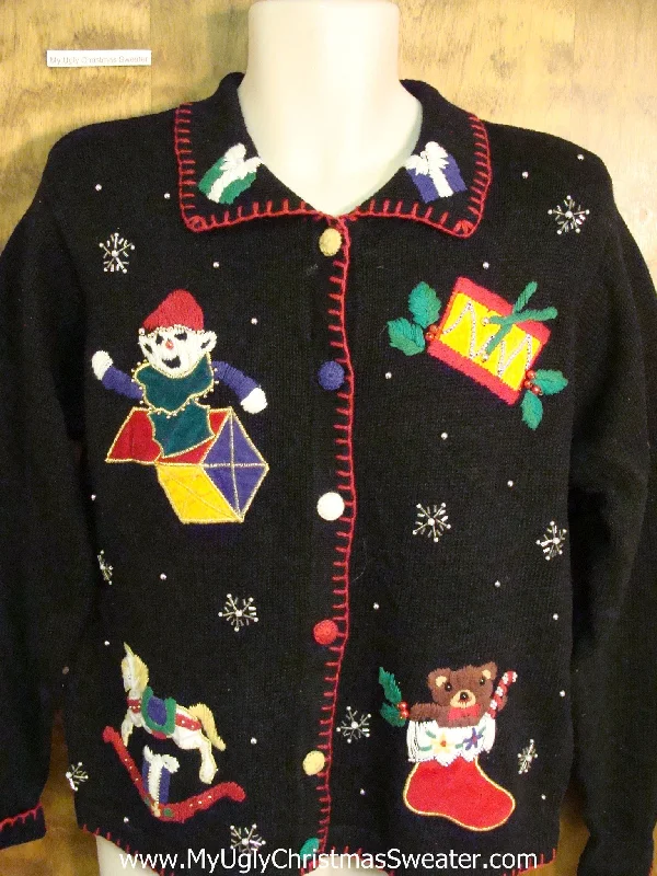 Christmas Tree Toppers Scary Toys Cute Xmas Sweater
