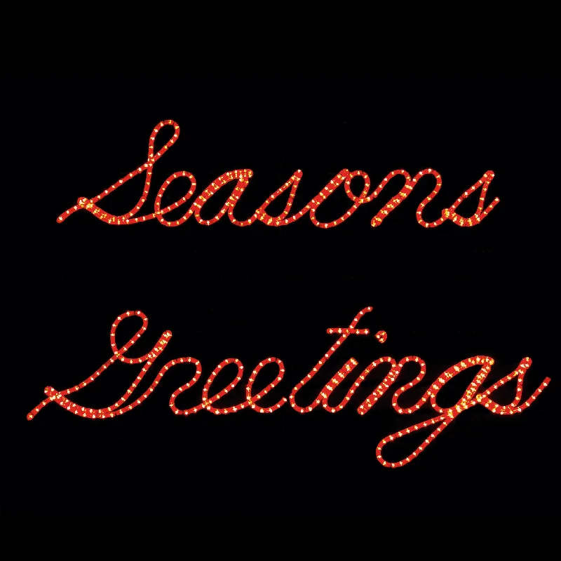 Christmas Yule Log Small Seasons Greetings (RL) 1142-R