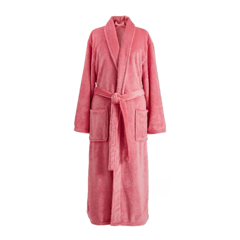 Christmas Wreath Making Sheepy Fleece 2.0 Coral Robe