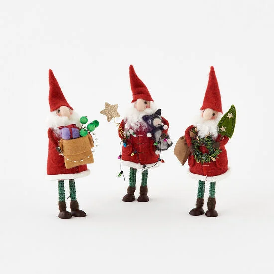 Christmas Advent Calendar Standing Santa (choose style)
