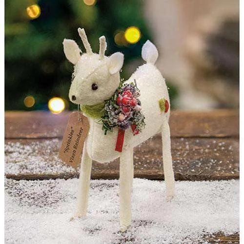 Santa Claus Sprinkles Vixen Reindeer