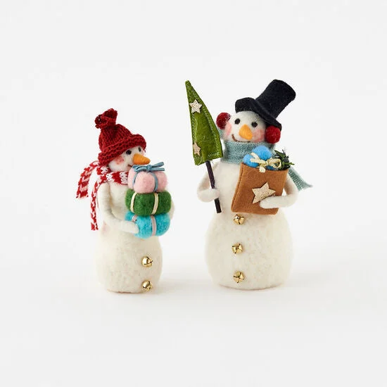 Christmas Starry Night Standing Snowman (choose style)