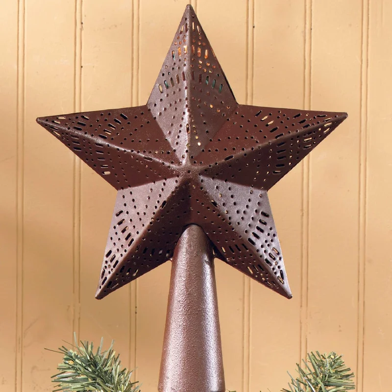 Christmas Magical Moments Star Tree Topper - Red Set of 2 - Park Designs